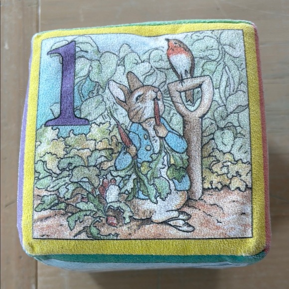 Beatrix Potter Felt Square Pillow Decor - Picture 1 of 14